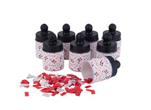 Konfetti pop 8 stk. med flag